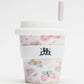 Itti Bamboo Baby Cino Cup + 2 Straws - Butterfly