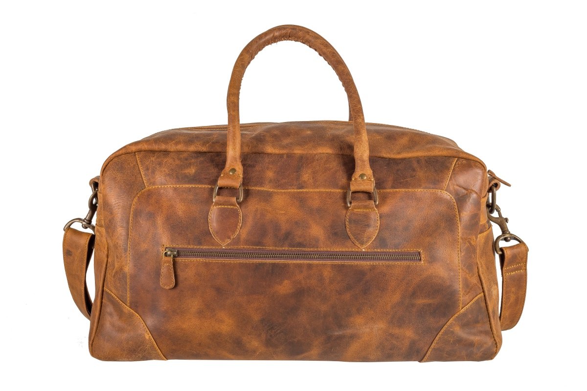 Classic Duffle (Large) - Leather Luggage Bag (Add on)