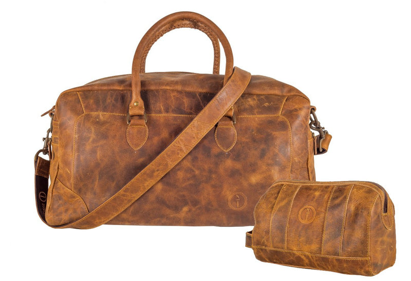 Classic Duffle (Large) - Leather Luggage Bag (Add on)